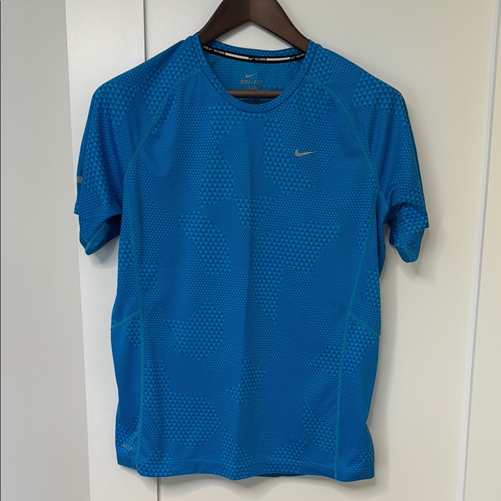 Nike Running Blue Dri-FIT Athletic T-Shirt